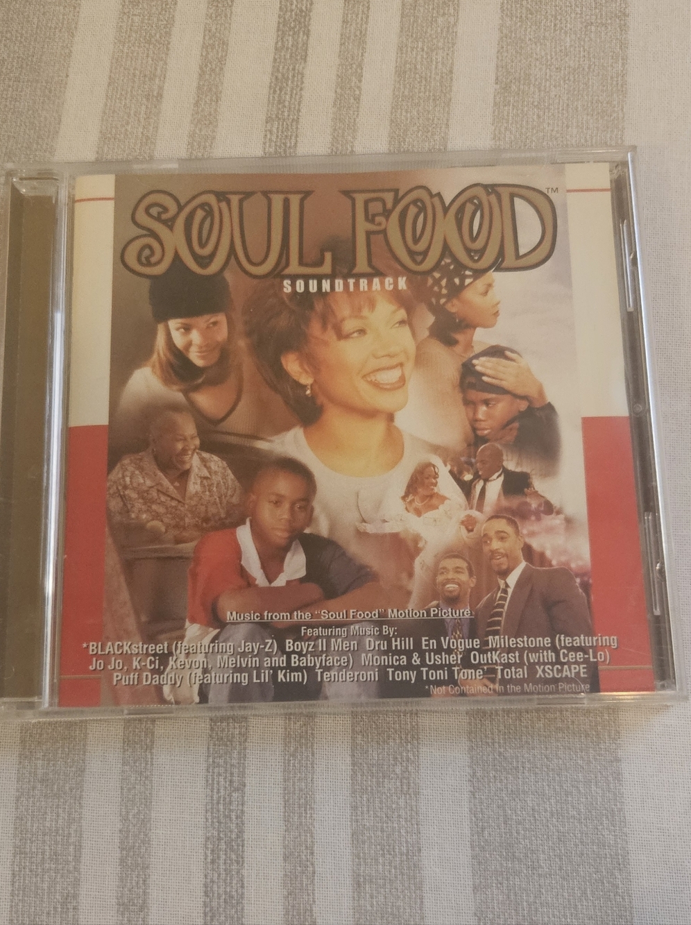 Soul Food Soundtrack CD - Red, Cream Cover